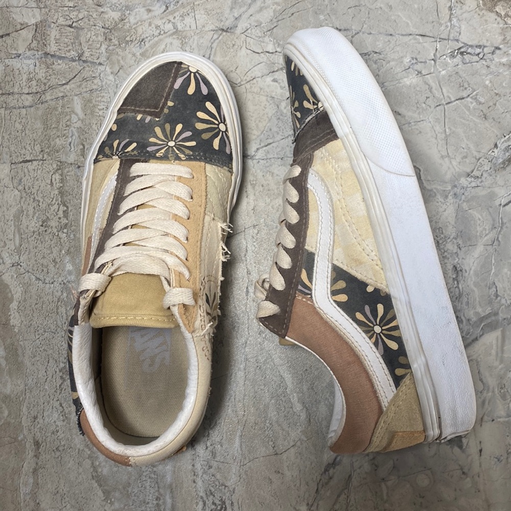Vans Divine Energy Patchwork Old Skool Shoes - Si… - image 1